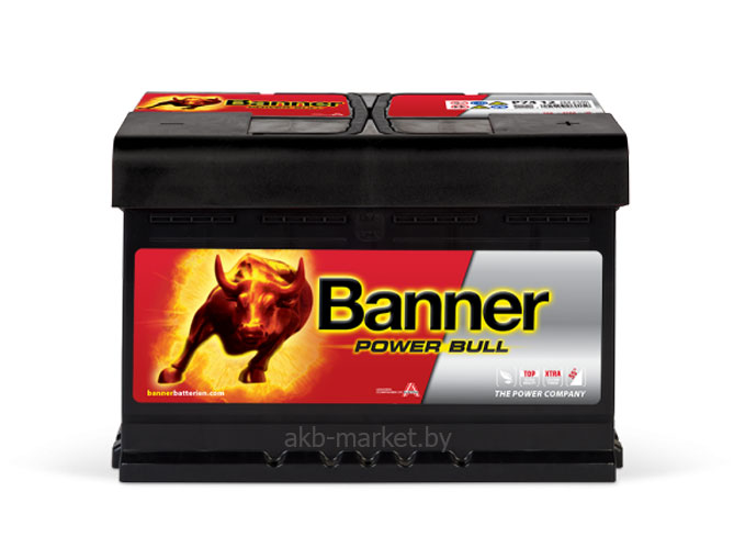 Аккумулятор Banner Power Bull P74 12 альтернативный вариант для Akom 70E