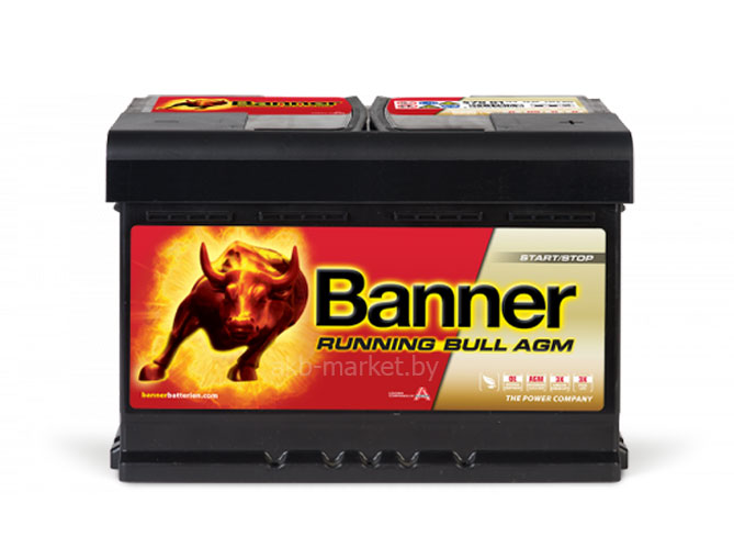 Аккумулятор Banner Running Bull AGM 570 01 для Skoda  