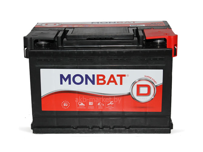 Аккумулятор Monbat Dynamic A88L3W0_1 альтернативный вариант для РусБат 75E