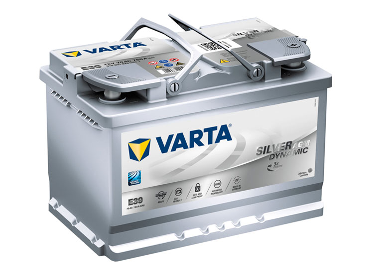Аккумулятор Varta Silver Dynamic AGM E39 для Audi A3  (8V1, 8VK) хэтчбек 1.2 TFSI бензин 110 л.с. / 81 kW