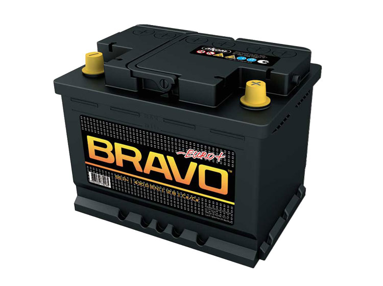 Купить аккумулятор Bravo Bravo 55E емкость 55 А·ч