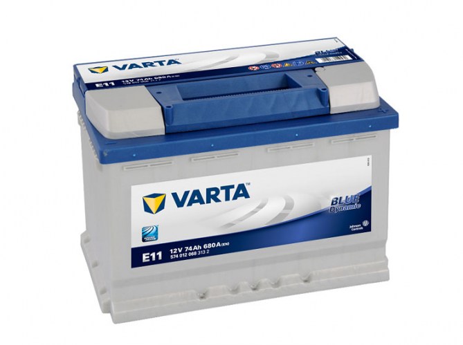 Аккумулятор Varta Blue Dynamic E11 для Alfa Romeo 166  (936_) седан 3.0 V6 24V бензин 220 л.с. / 162 kW