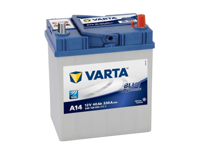 Aккумулятор  6СТ-40 Varta Blue Dynamic Asia A14 